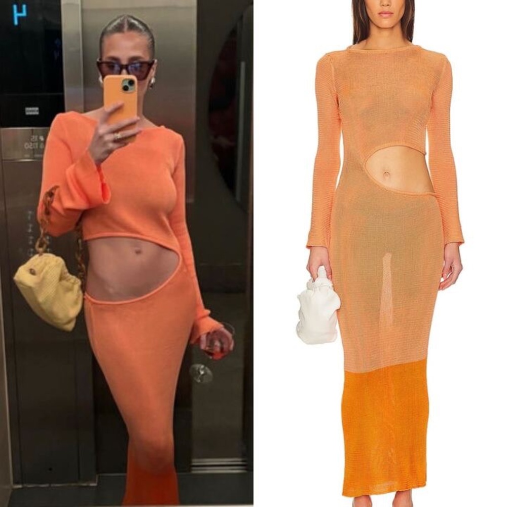 Baobab Collection Orange Maxi Dress